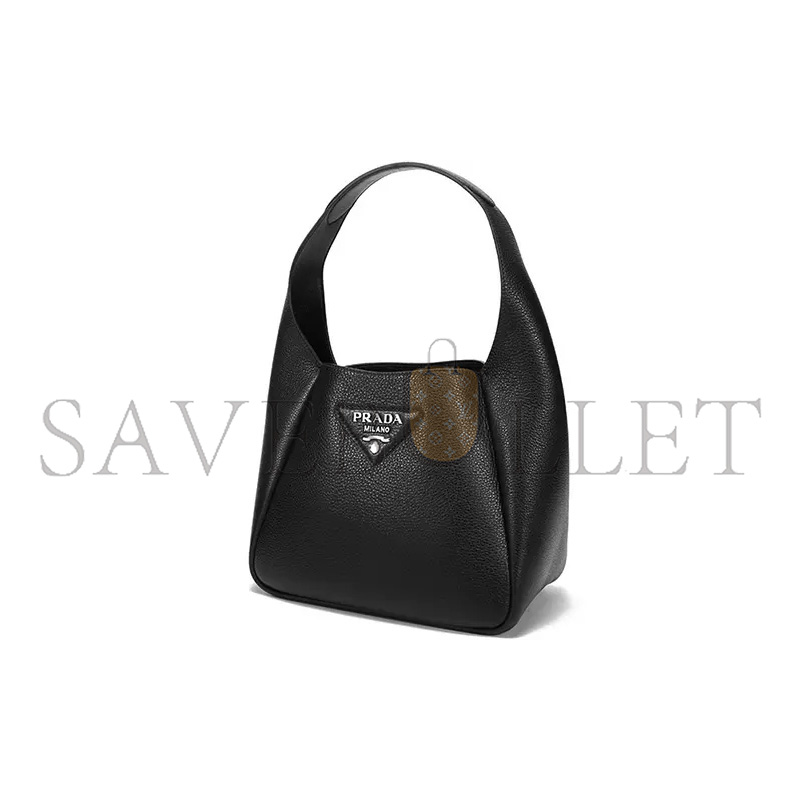 PRADA LEATHER SHOULDER BAG 1BC127 (23*20*14cm) 